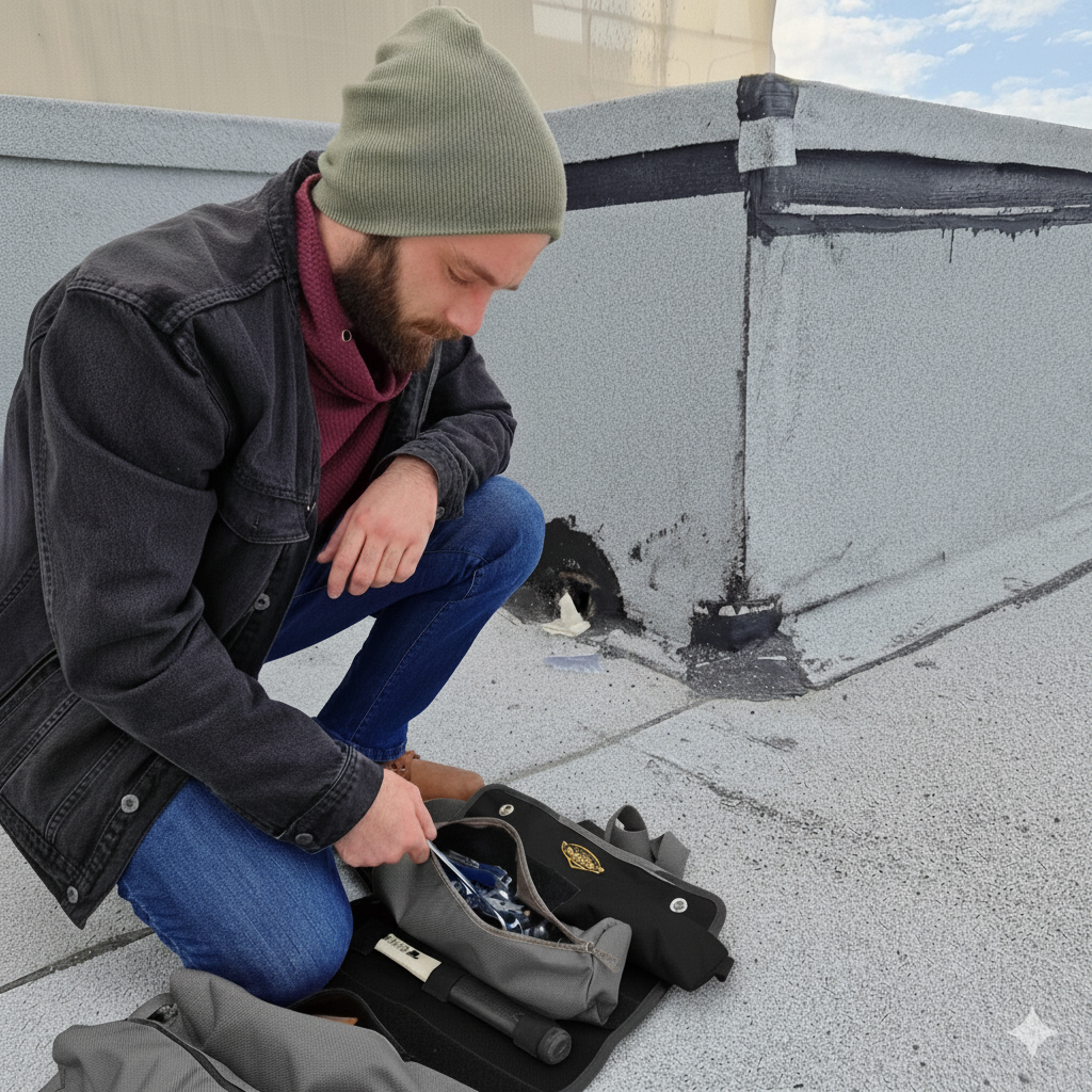 Personalized Customized-Name Black PRO Tool Roll Organizer