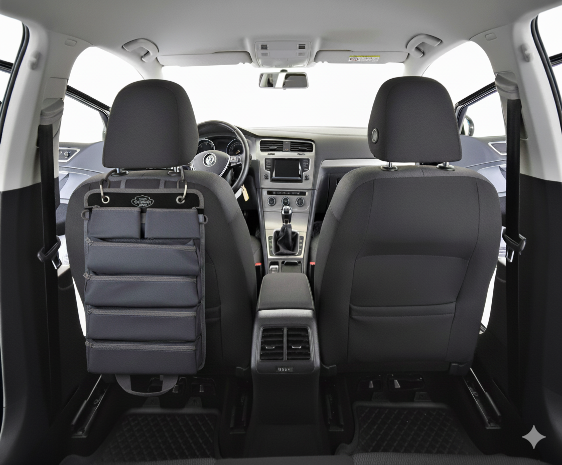 Personalized Customized-Name Black Original Tool Roll Organizer