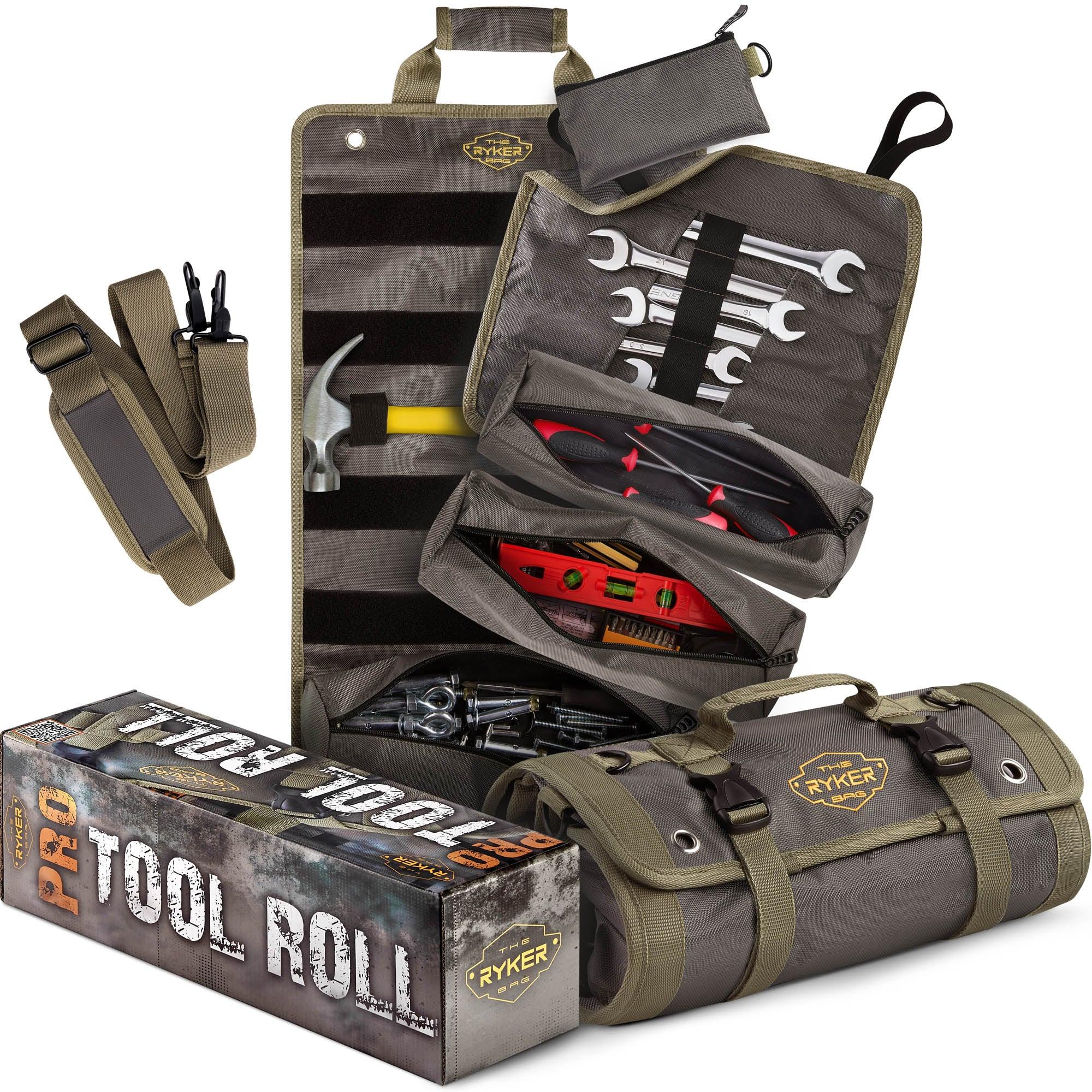 The Ryker Bag | PRO Tool Roll - Ultra Durable Tool Bag