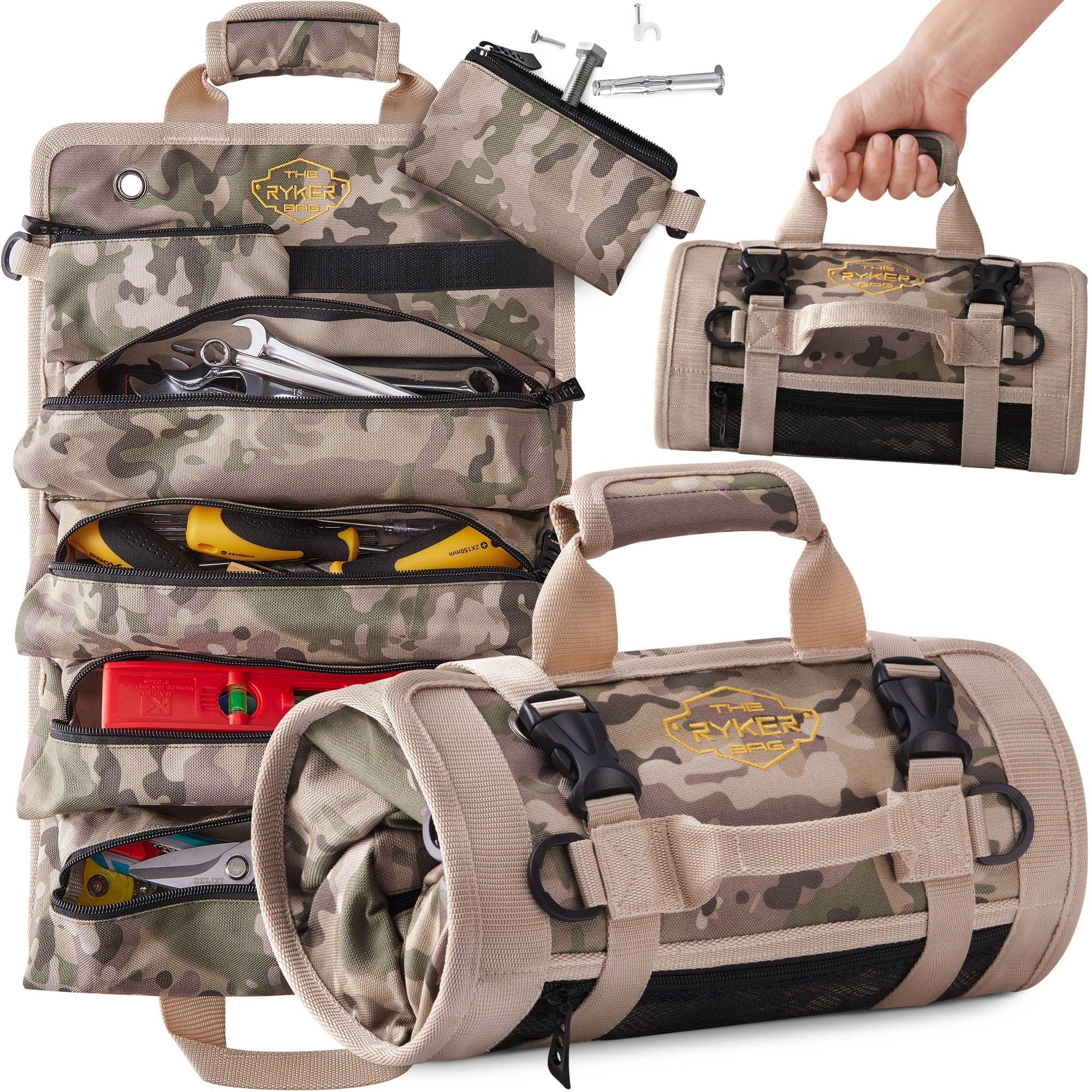 The Ryker Bag - Camouflage Tool Roll Bag